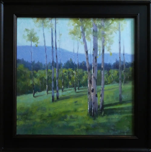 Click to view detail for Whispering Aspens 24x24  $1275
